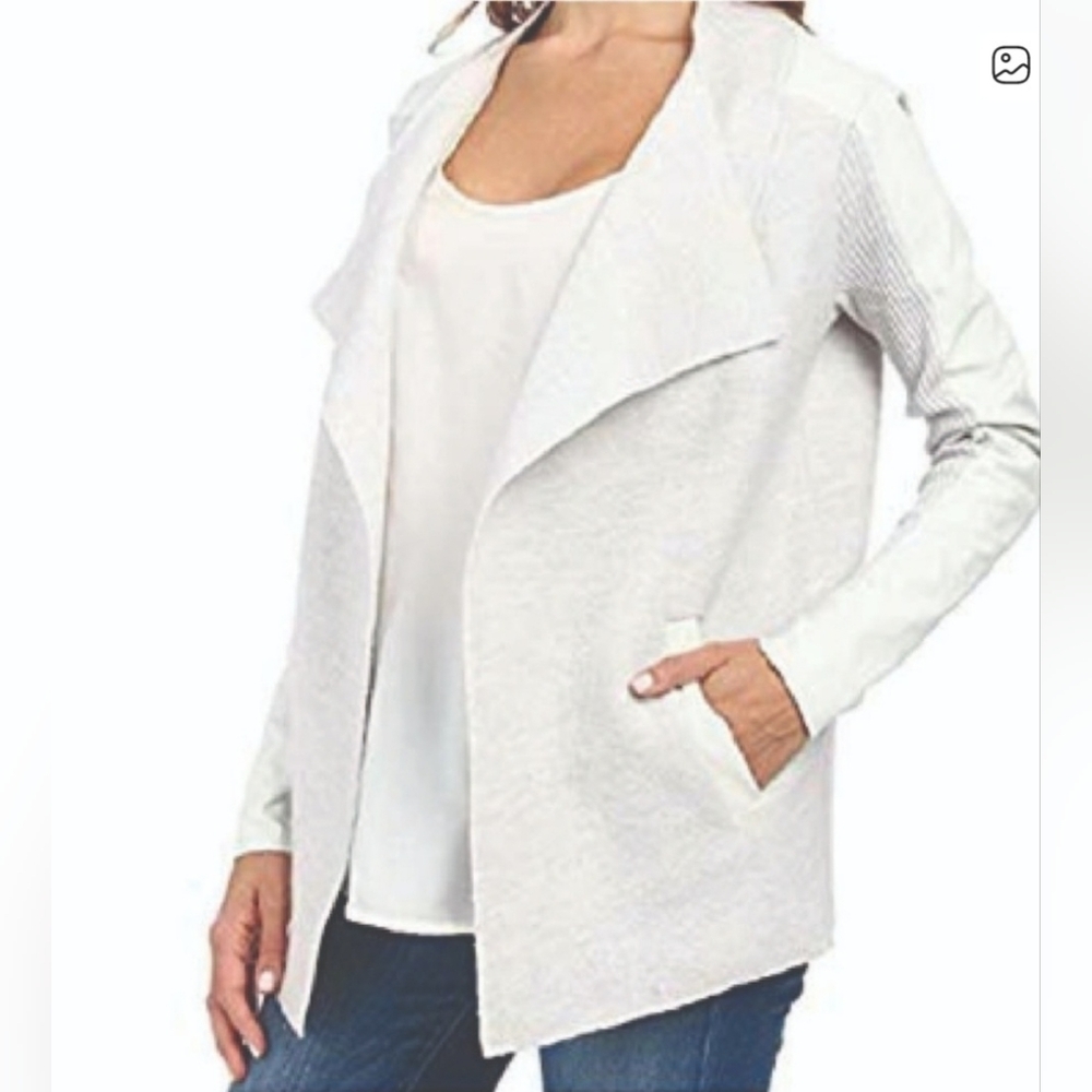 Ted Baker Hazie Boiled Wool Wrap Leather Trim - Picture 3 of 16